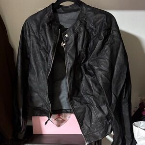 Women’s Black Leather Jacket